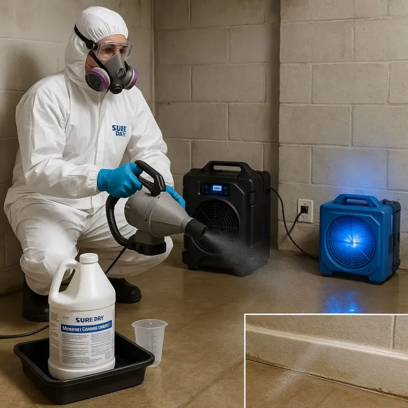 Sanitization and Odor Removal process in Scotland, PA