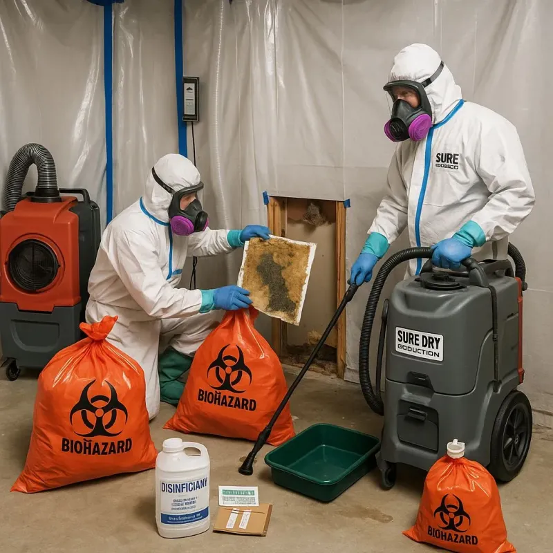 Contaminated Water Handling Protocols process in Scotland, PA