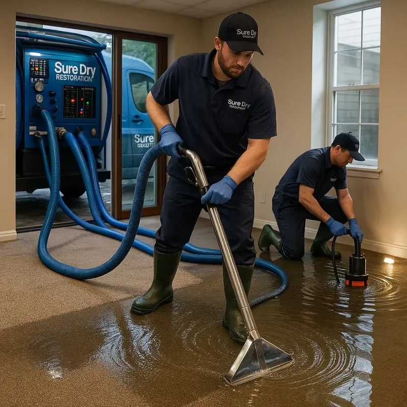 Water Extraction and Removal process in Scotland, PA